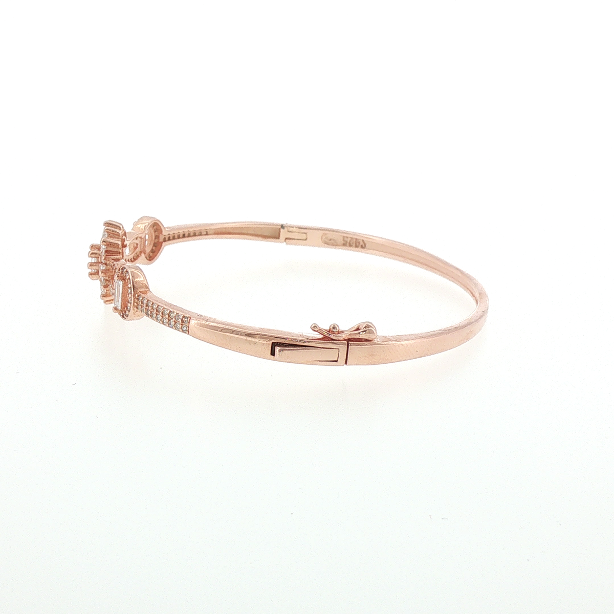 Rose Gold Floral Radiance Bracelet