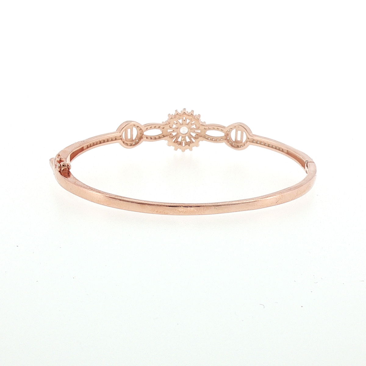 Rose Gold Floral Radiance Bracelet