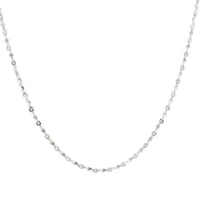 Silver Fancy Link Men Chain