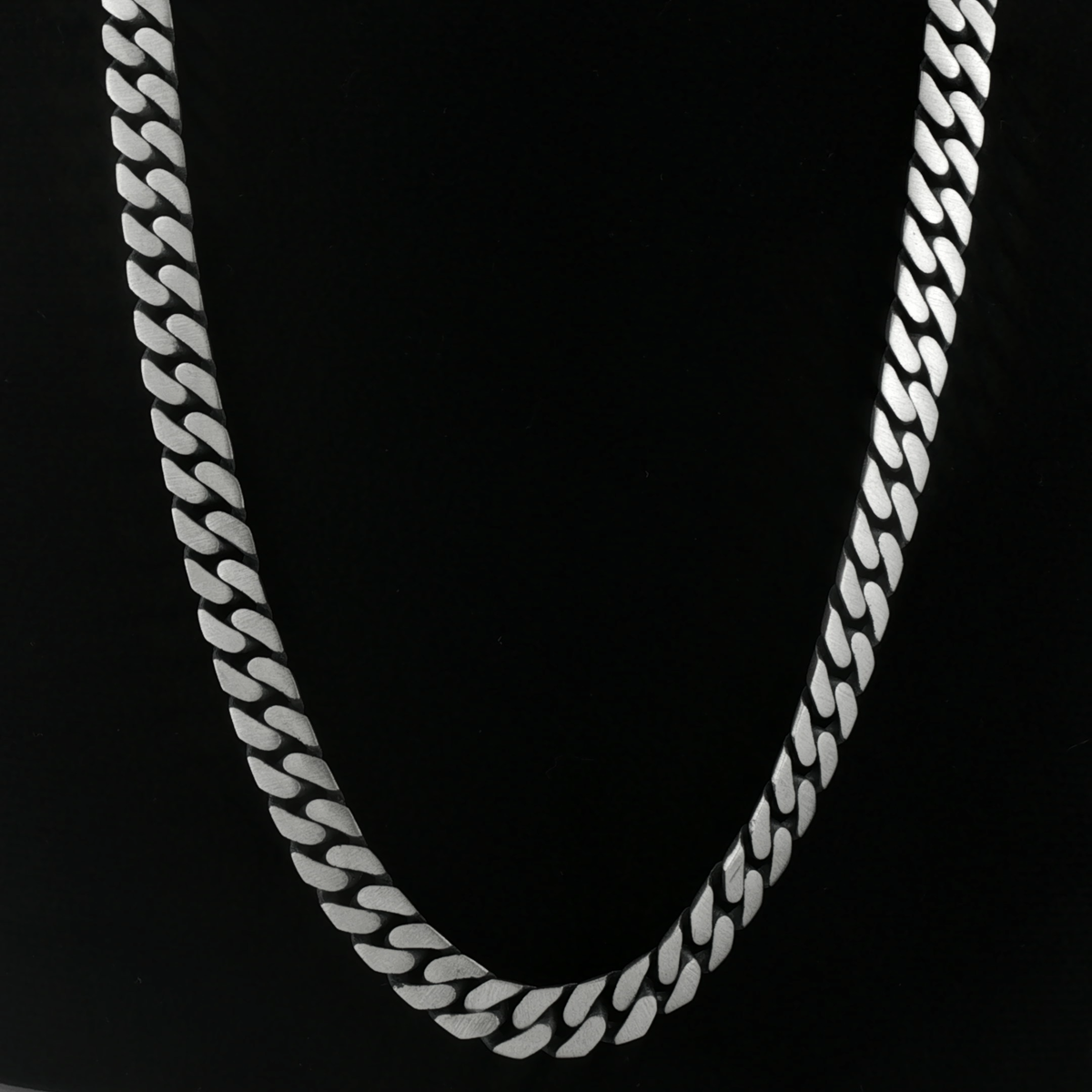 Classic Silver Cuban Men Chain