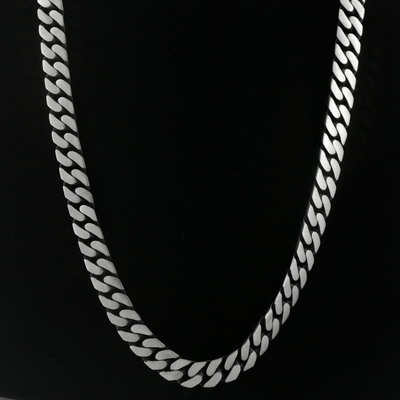 Classic Silver Cuban Men Chain