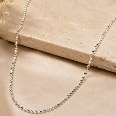 Silver Classic Bead Chain