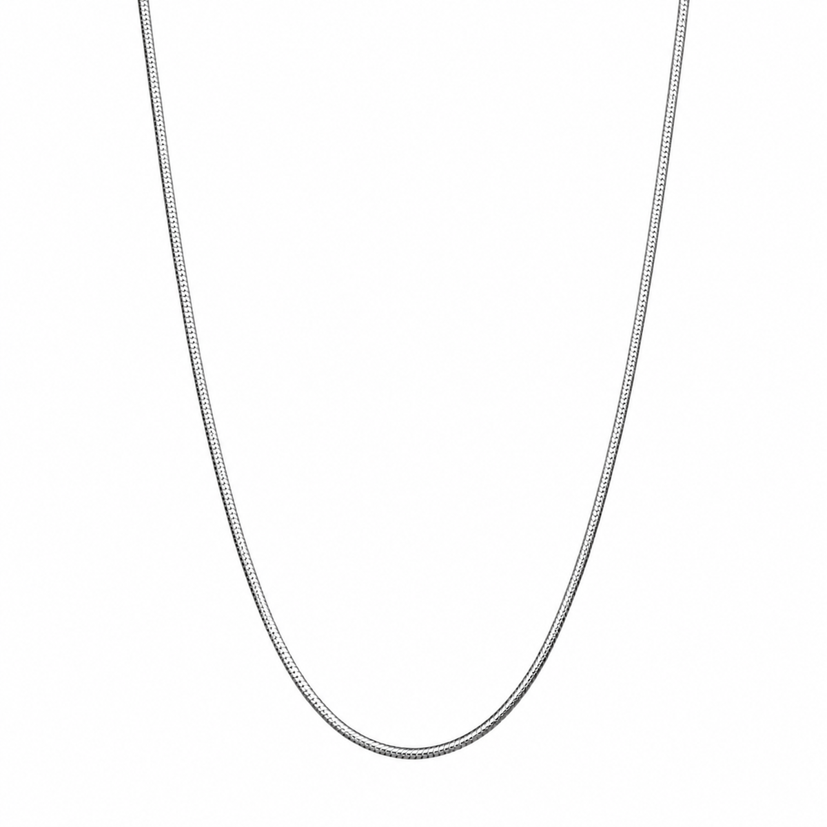 Classic Smooth Silver Chain