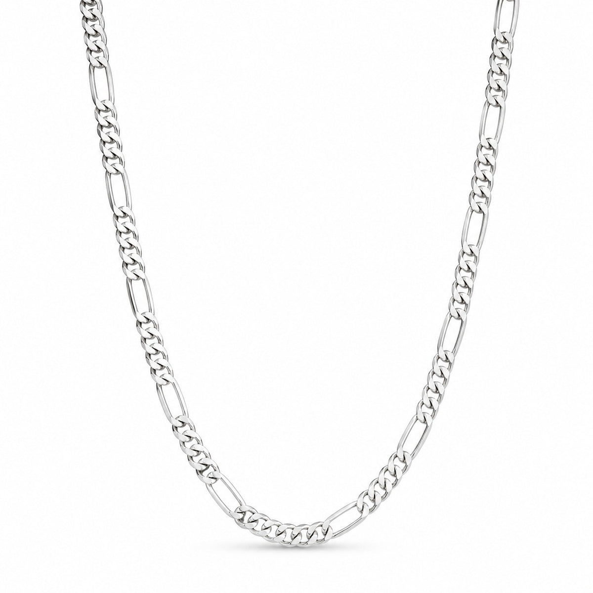 Silver Classic Figaro Chain