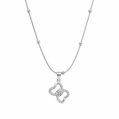 Silver Butterfly Charm Pendant