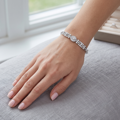 Silver Royal Celestial Bracelet