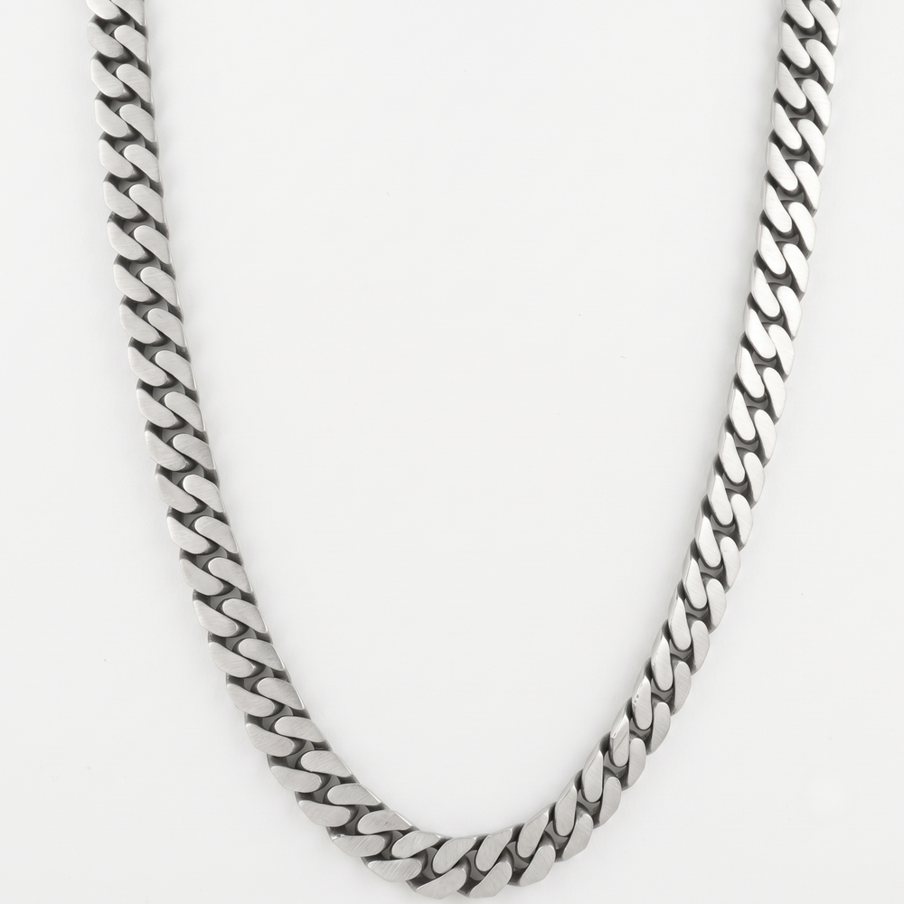 Classic Silver Cuban Men Chain