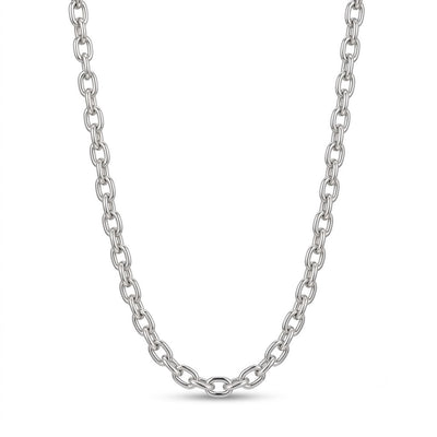 Silver Classic Oval Link Chain