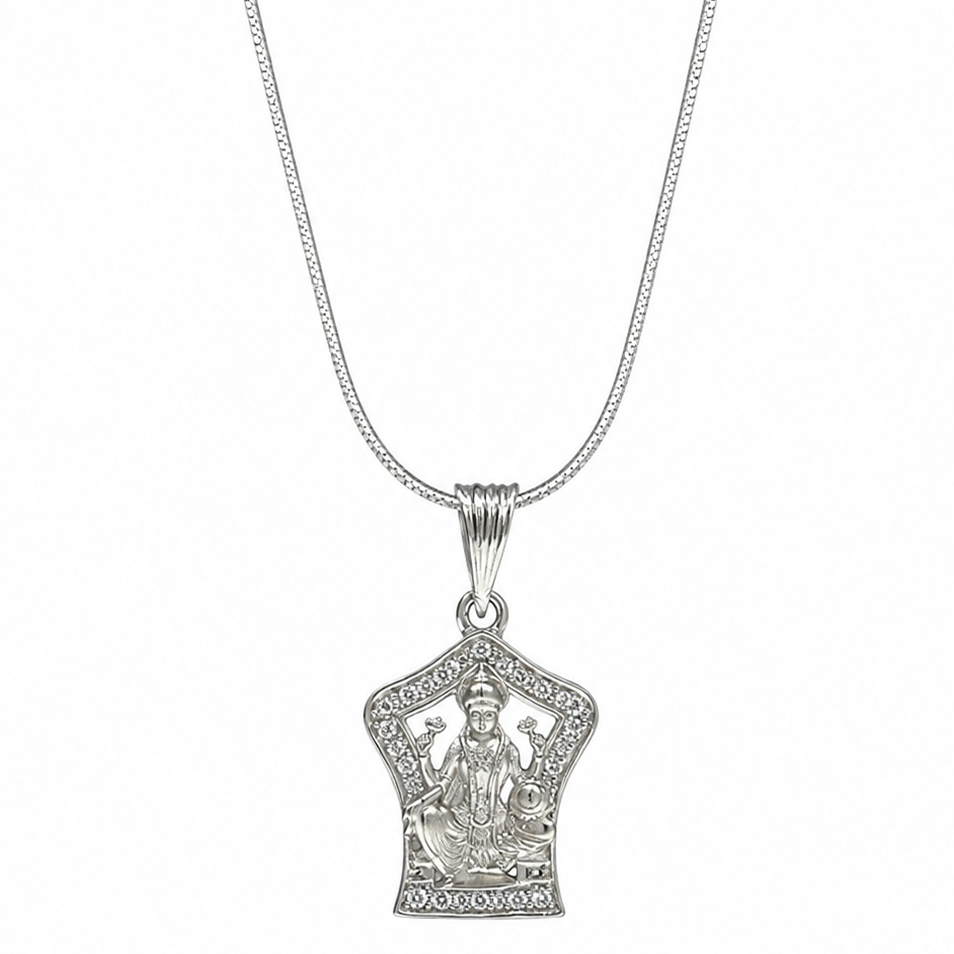Silver Goddess Pendant